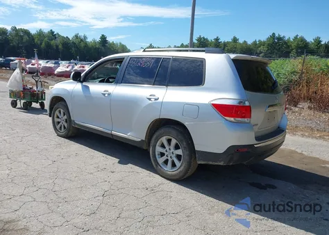 2012 Toyota Highlander Se V6 from USA, damaged, VIN 5TDBK3EH0CS097270